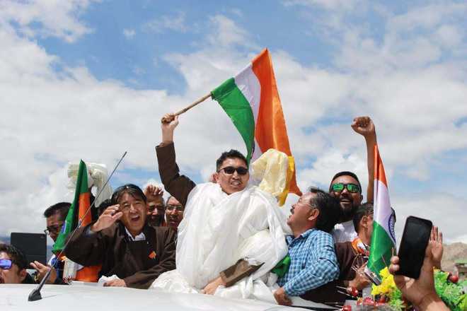 Ladakh MP Silent on UT BJP